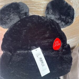 Adult size hooded Mickey Mouse blanket